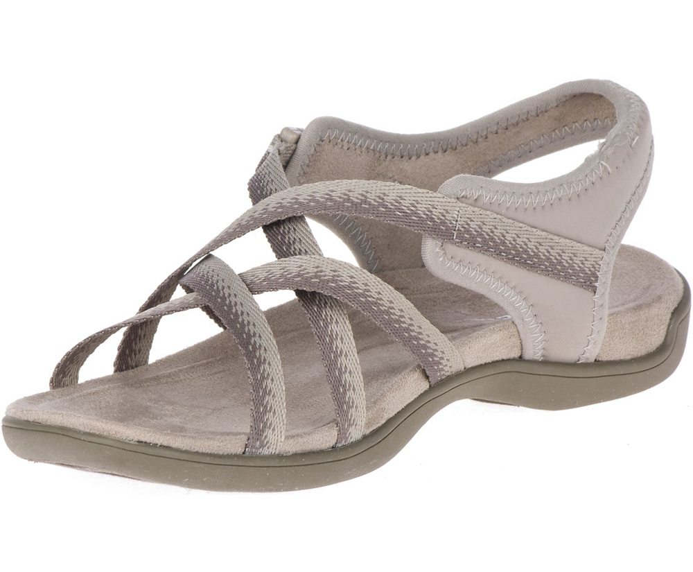 Merrell Sandals Grey - District Muri Lattice - Womens 73XWPIFGQ